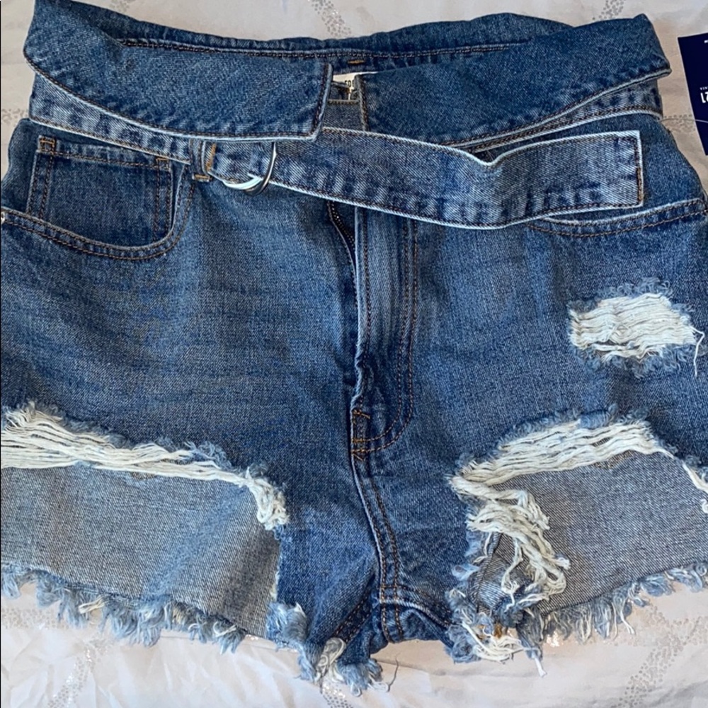 Forever 21 Denim Booty Shorts